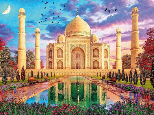 Ravensburger - Enchanting Taj Mahal - 1500 Piece Jigsaw Puzzle