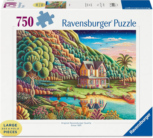 Summertime by Andy Russell - 750 XL Piece Jigsaw Puzzle (Ravensburger) - Completed Puzzle