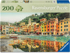 Beautiful Portofino, Italy - 200 Piece XL Jigsaw Puzzle (Ravensburger) - Completed Puzzle