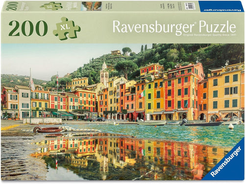 Beautiful Portofino, Italy - 200 Piece XL Jigsaw Puzzle (Ravensburger) - Completed Puzzle