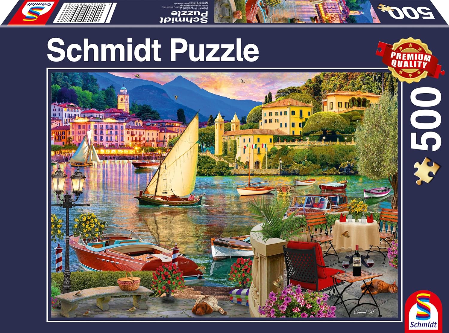 Italian al Fresco – 500 Piece Jigsaw Puzzle (Schmidt)
