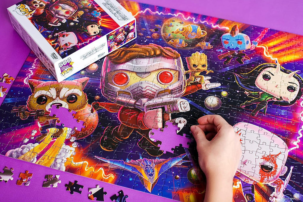 Marvel Guardians of the Galaxy – 500 Piece Jigsaw Puzzle (Pop! Puzzles)