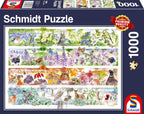 Seasons – 1000 Piece Jigsaw Puzzle (Schmidt)
