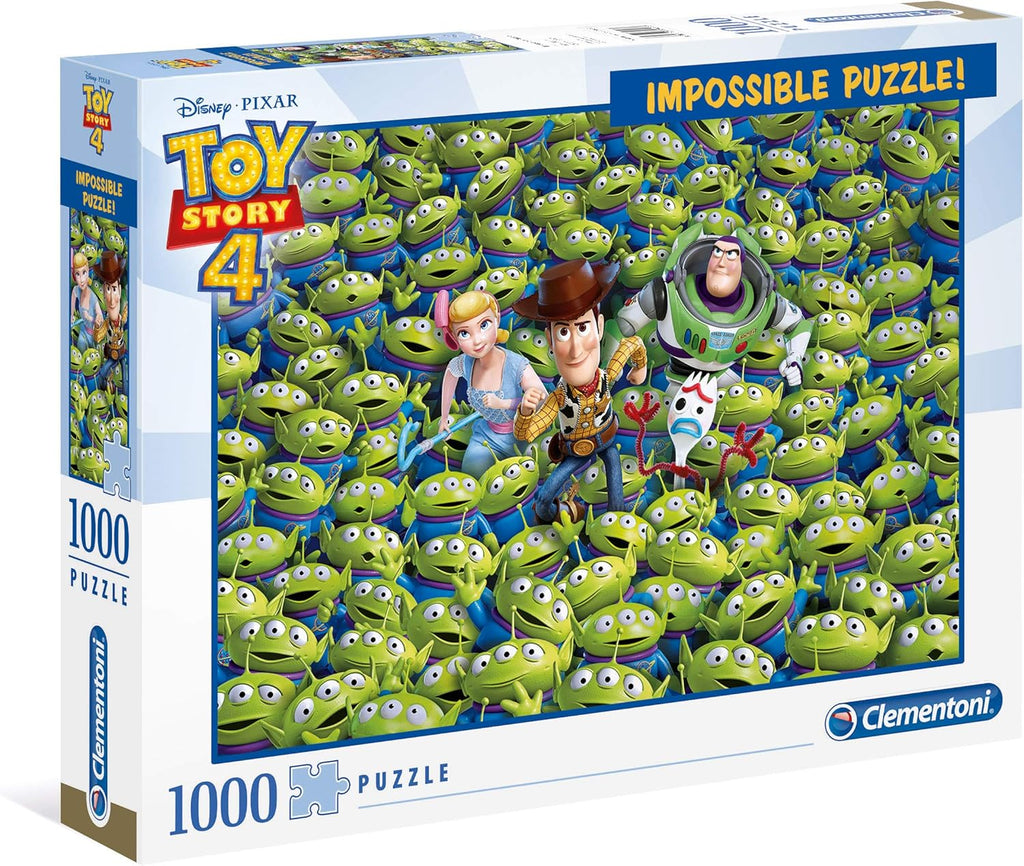 Toy Story 4 Impossible Puzzle - 1000 Piece Jigsaw Puzzle (Clementoni)