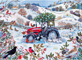** Pre-Order ** Festive Farm by Lucy Grossmith - 1000 Piece Jigsaw Puzzle (Gibsons)