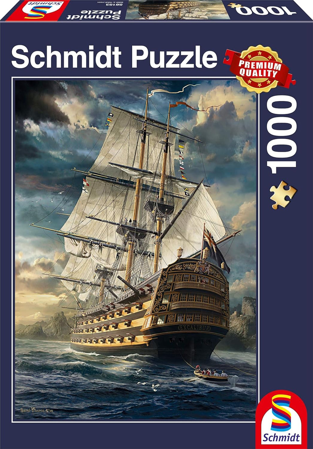 Sails Set – 1000 Piece Jigsaw Puzzle (Schmidt)