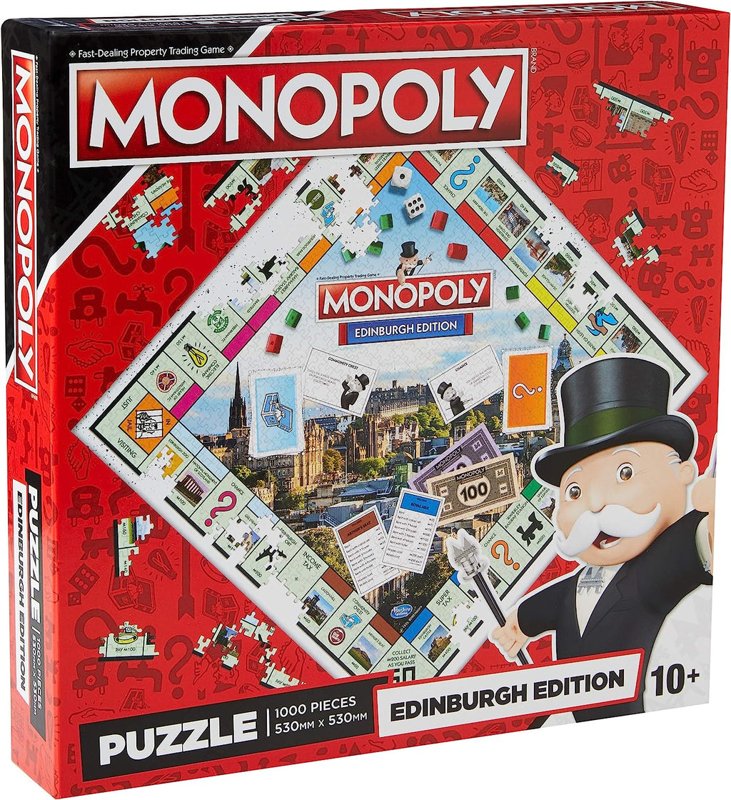 Edinburgh Monopoly – 1000 Piece Jigsaw Puzzle (Edinburgh)