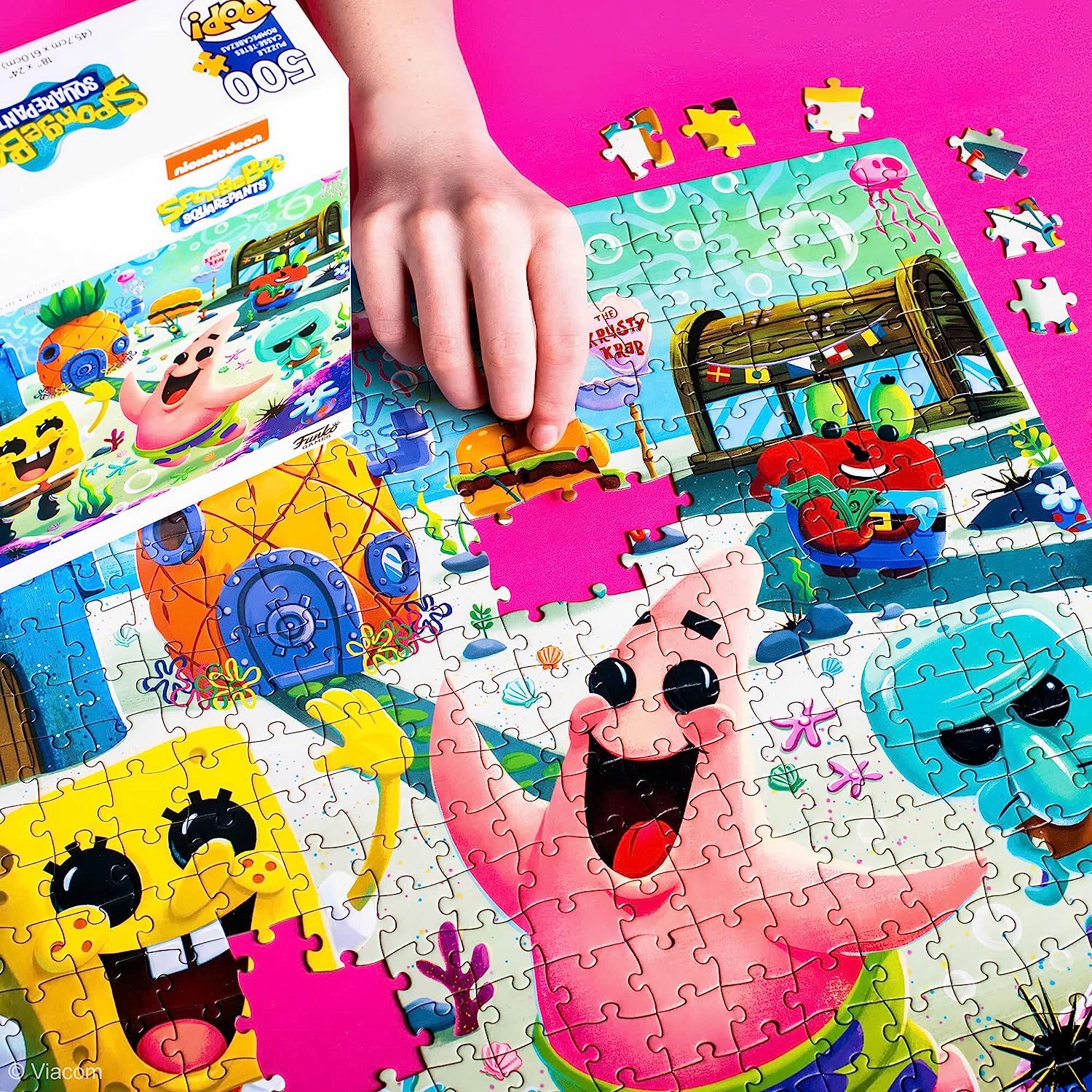 Spongebob Squarepants – 500 Piece Jigsaw Puzzle (Pop! Puzzles)