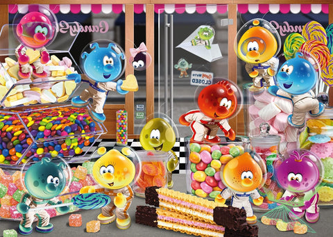 Happy Together in the Candy – 1000 Piece Jigsaw Puzzle (Schmidt)