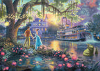 Disney The Princess and the Frog by Thomas Kinkade – 1000 Piece Jigsaw Puzzle (Schmidt)