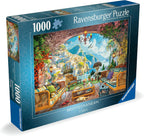 Mediterranean Terrace View – 1000 Piece Jigsaw Puzzle (Ravensburger)