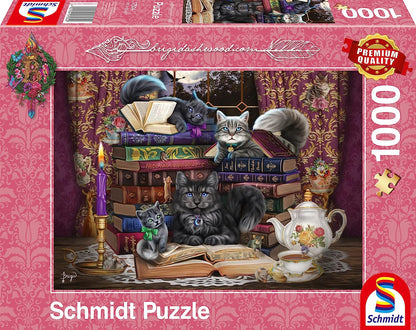 Schmidt - Brigid Ashwood: Storytime Cats - 1000 Piece Jigsaw Puzzle