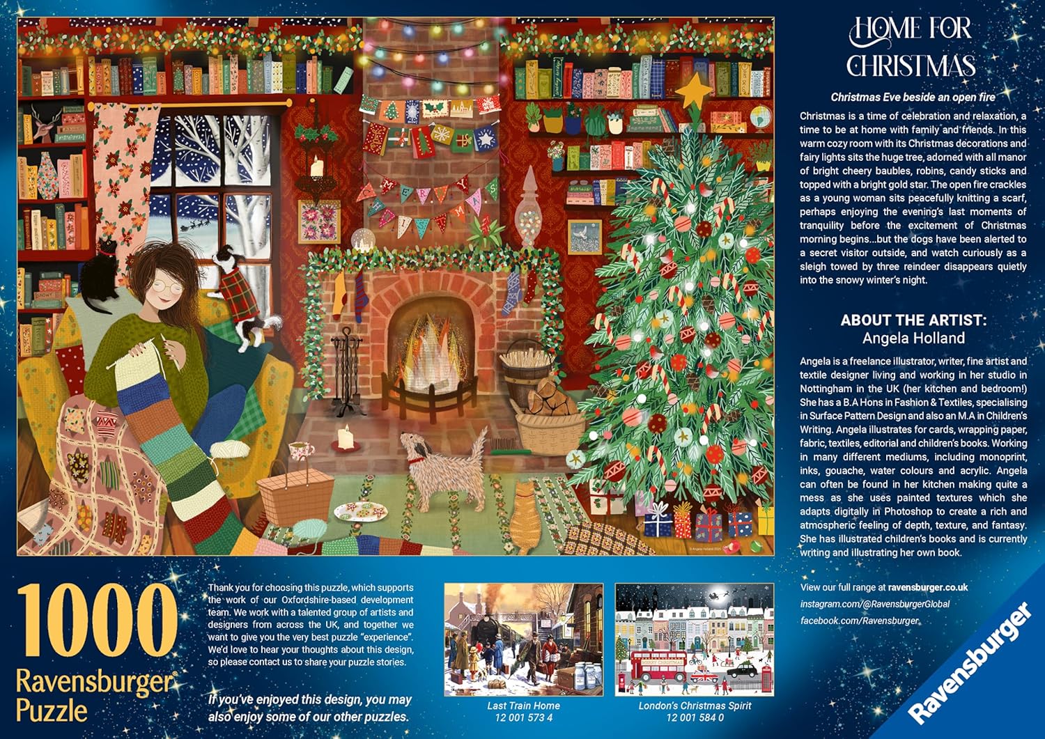 Home for Christmas – 1000 Piece Jigsaw Puzzle (Ravensburger)