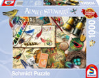 Birdwatching by Aimee Stewart – 1000 Piece Jigsaw Puzzle (Schmidt) - Completed Puzzle