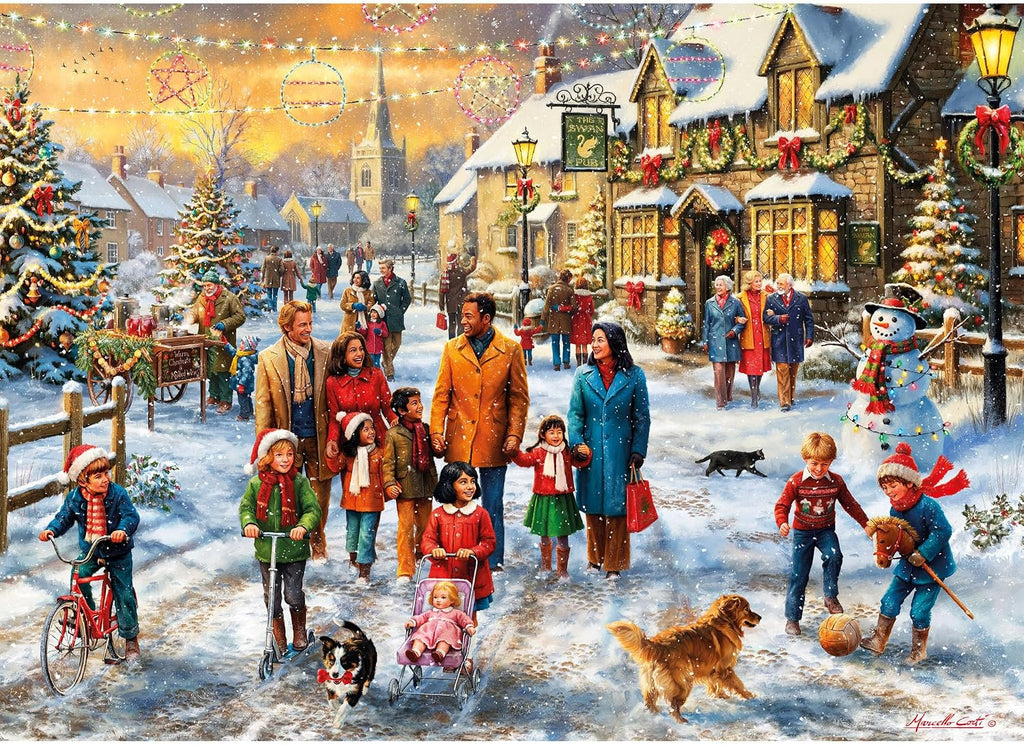 ** Pre-Order ** A Christmas Wander - 1000 Piece Jigsaw Puzzle (Gibsons)