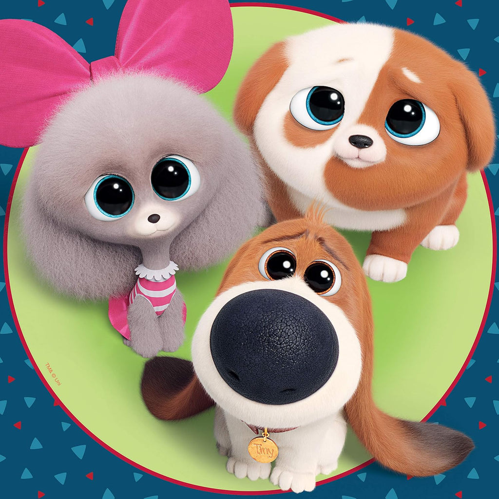 The Secret Life of Pets 2 - 3 x 49 Piece Jigsaw Puzzle Set (Ravensburger)