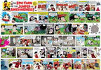** Pre-Order ** Beano 75 Years of Dennis the Menace - 2 x 500 Piece Jigsaw Puzzle (Gibsons)