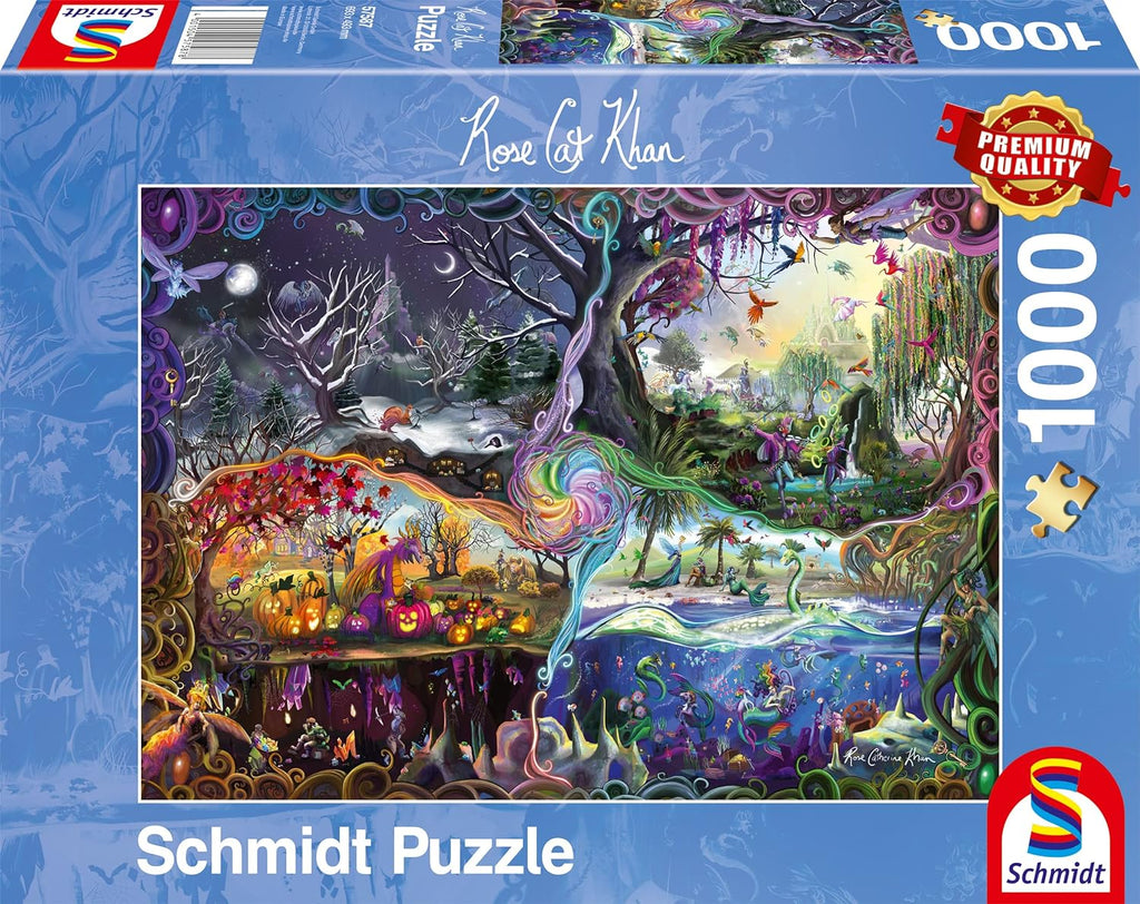 Portal of the Four Realms by Rose Cat Khan – 1000 Piece Jigsaw Puzzle (Schmidt)