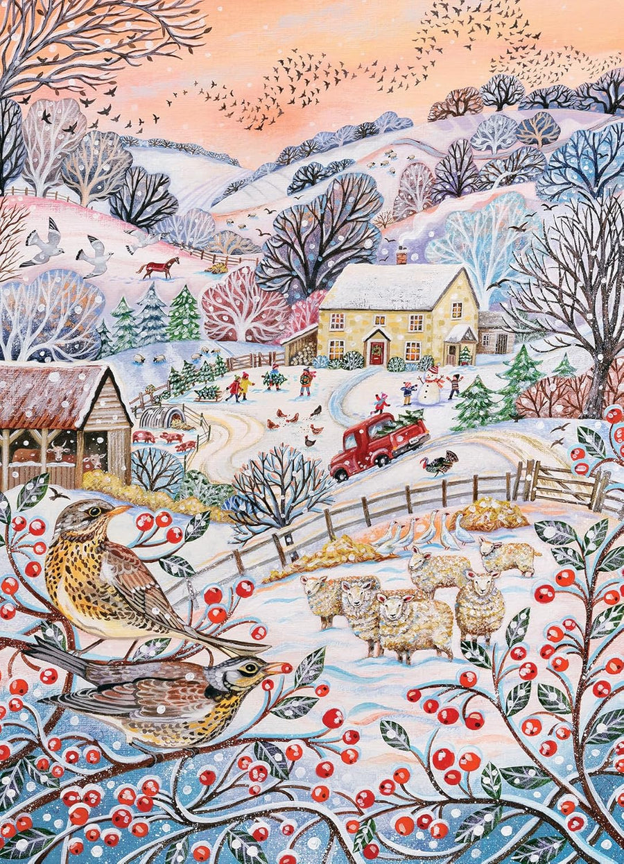 Hilltop Farm - 1000 Piece Jigsaw Puzzle (Cobble Hill)