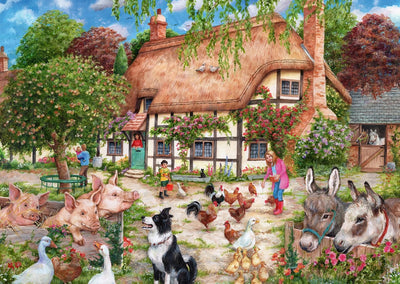 Farm Cottage – 1000 Piece Jigsaw Puzzle (Ravensburger)