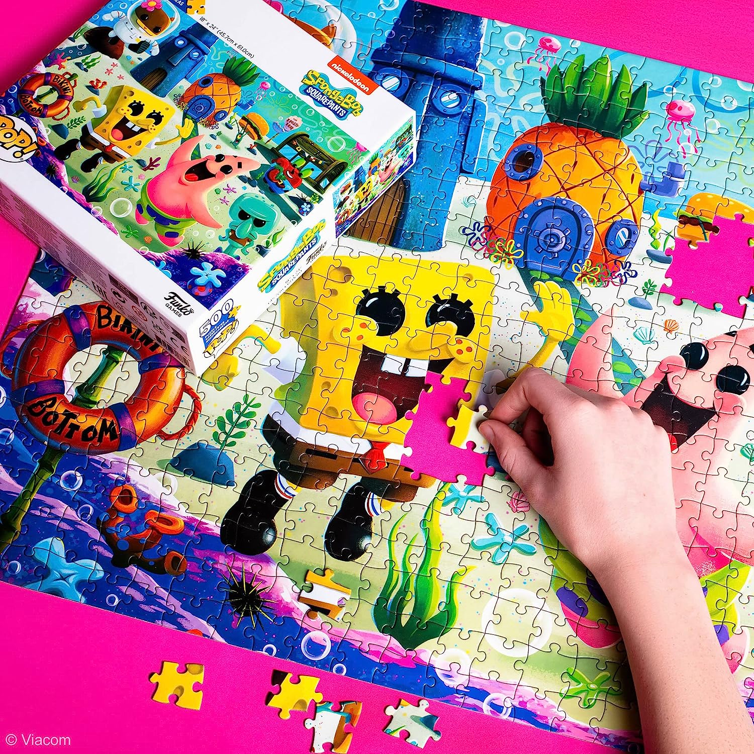 Spongebob Squarepants – 500 Piece Jigsaw Puzzle (Pop! Puzzles)