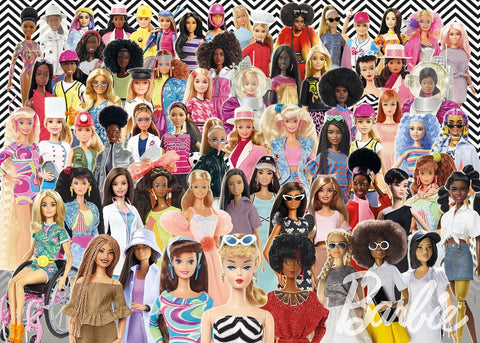 Artwork: Challenge Barbie – 1000 Piece Jigsaw Puzzle (Ravensburger)