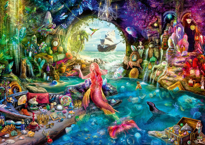Mermaids Treasure – 1000 Piece Jigsaw Puzzle (Ravensburger)