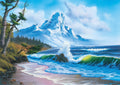Artwork: Schmidt - Bob Ross: Mountain by the Sea - 1000 Piece Jigsaw Puzzle