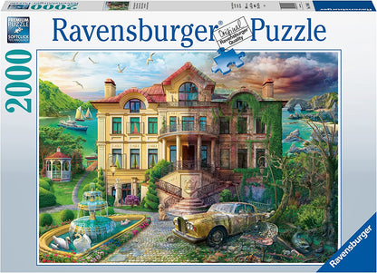 Ravensburger - Now & Then, Cove Manor Echoes - 2000 Piece Jigsaw Puzzle