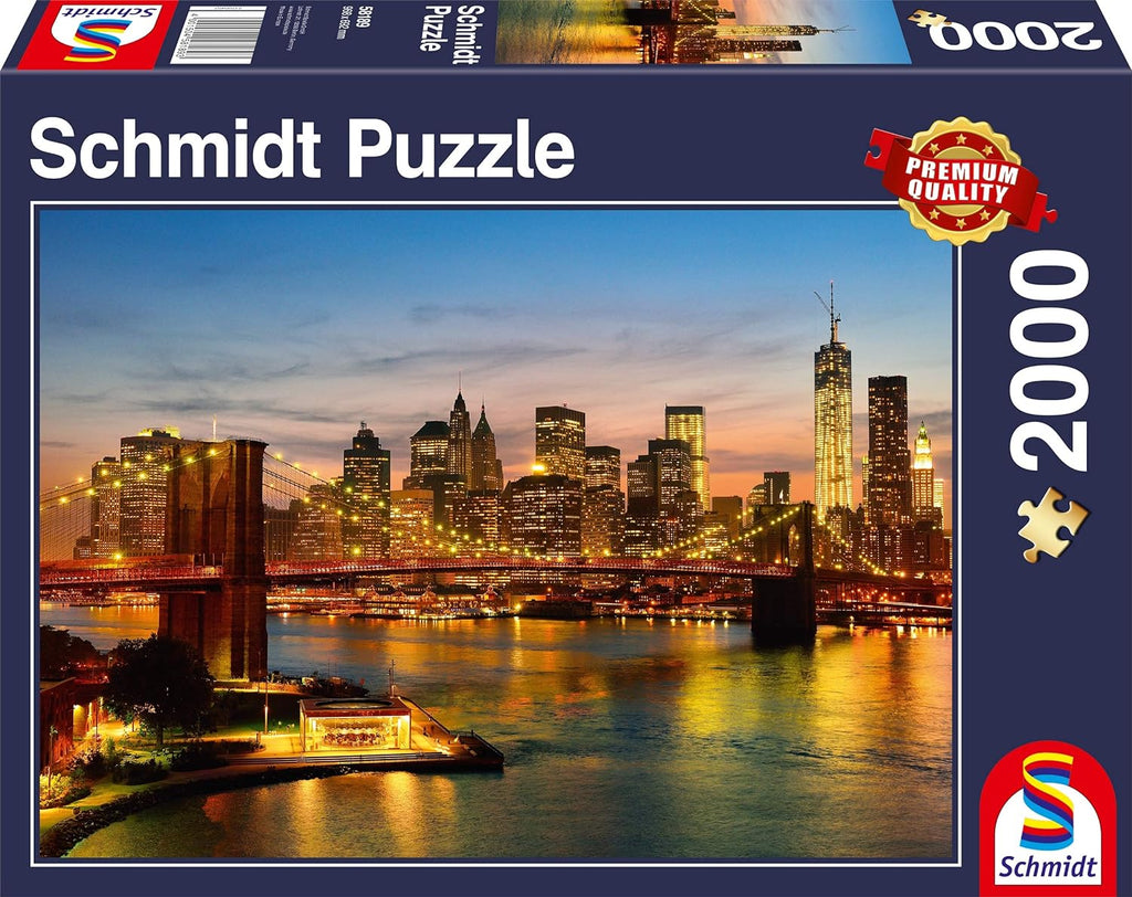 New York – 2000 Piece Jigsaw Puzzle (Schmidt)