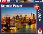 New York – 2000 Piece Jigsaw Puzzle (Schmidt)