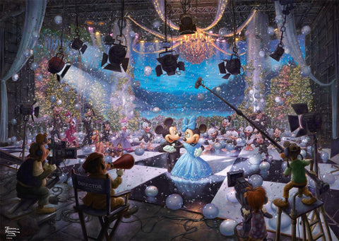 Disney 100 Years of Disney Mickey and Minnie by Thomas Kinkade – 1000 Piece Jigsaw Puzzle (Schmidt)