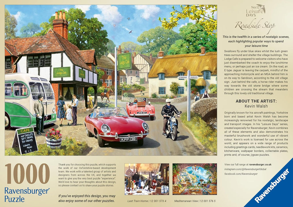 Roadside Stop – 1000 Piece Jigsaw Puzzle (Ravensburger)