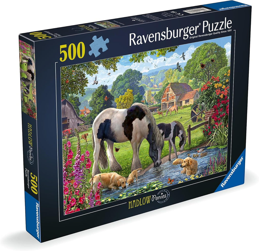 Hadlow Ponies – 500 Piece Jigsaw Puzzle (Ravensburger)
