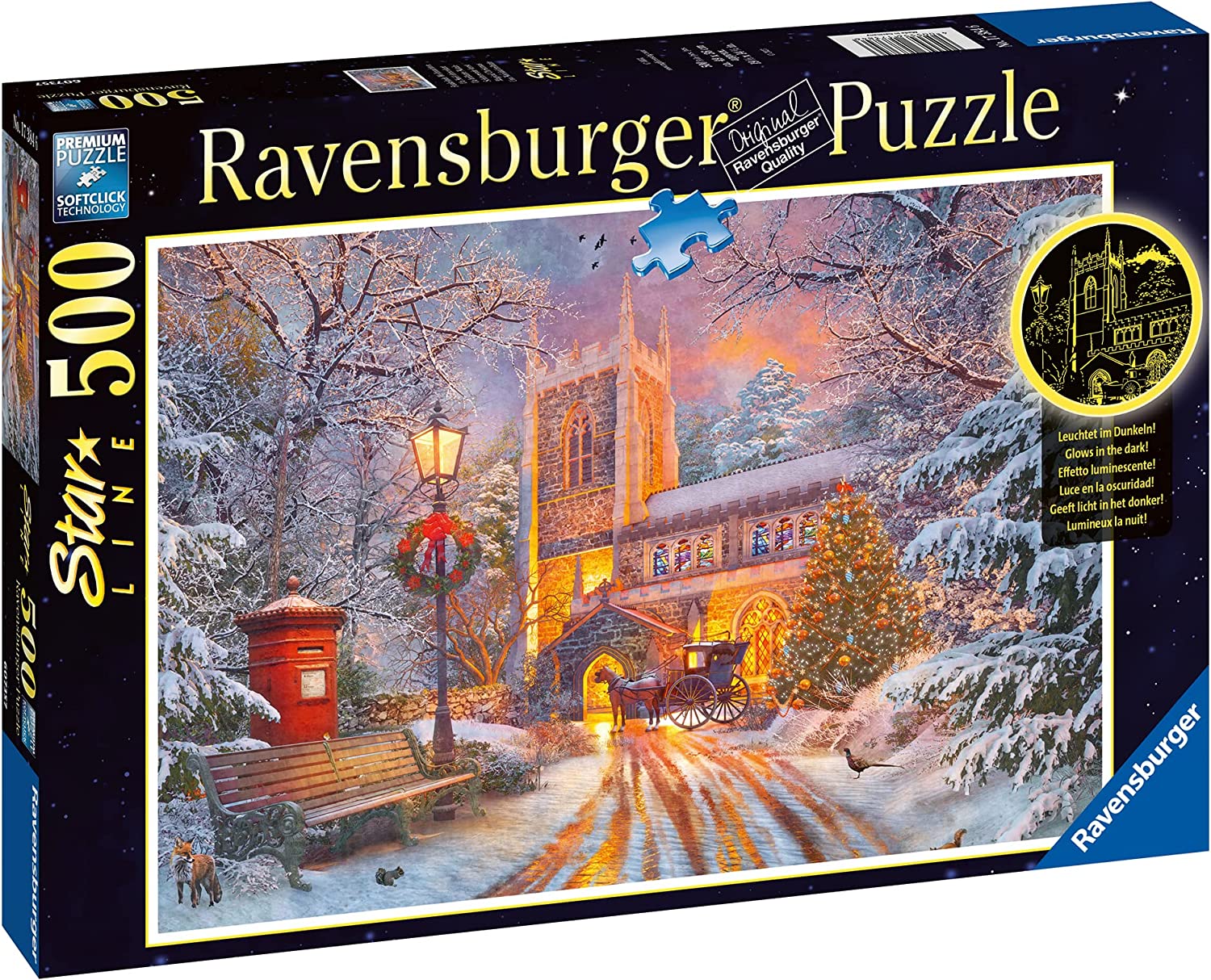 Magical Christmas – 500 Piece Jigsaw Puzzle (Ravensburger)