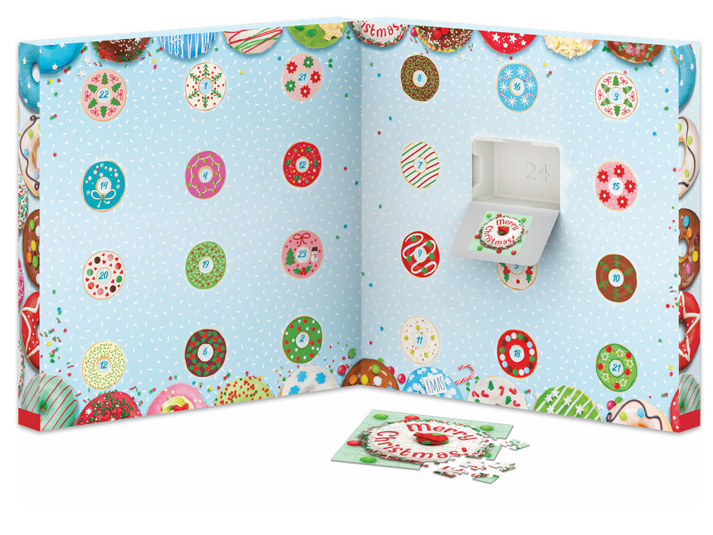 Calendar: Christmas Donuts – Jigsaw Puzzle (Eurographics)