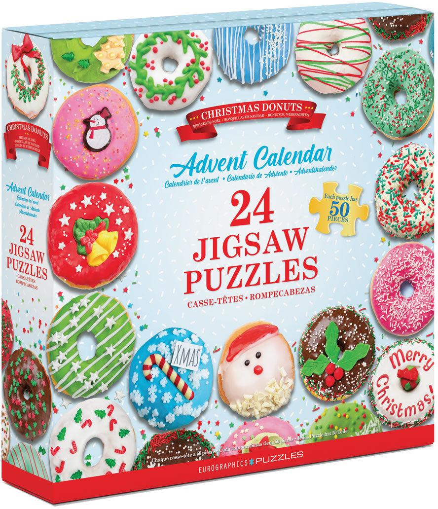 Calendar: Christmas Donuts – Jigsaw Puzzle (Eurographics)