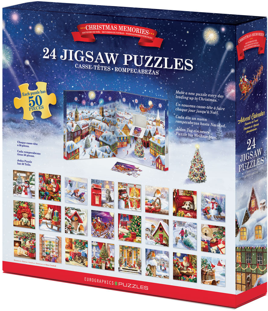 Advent Calendar: Christmas Memories – Jigsaw Puzzle (Eurographics)
