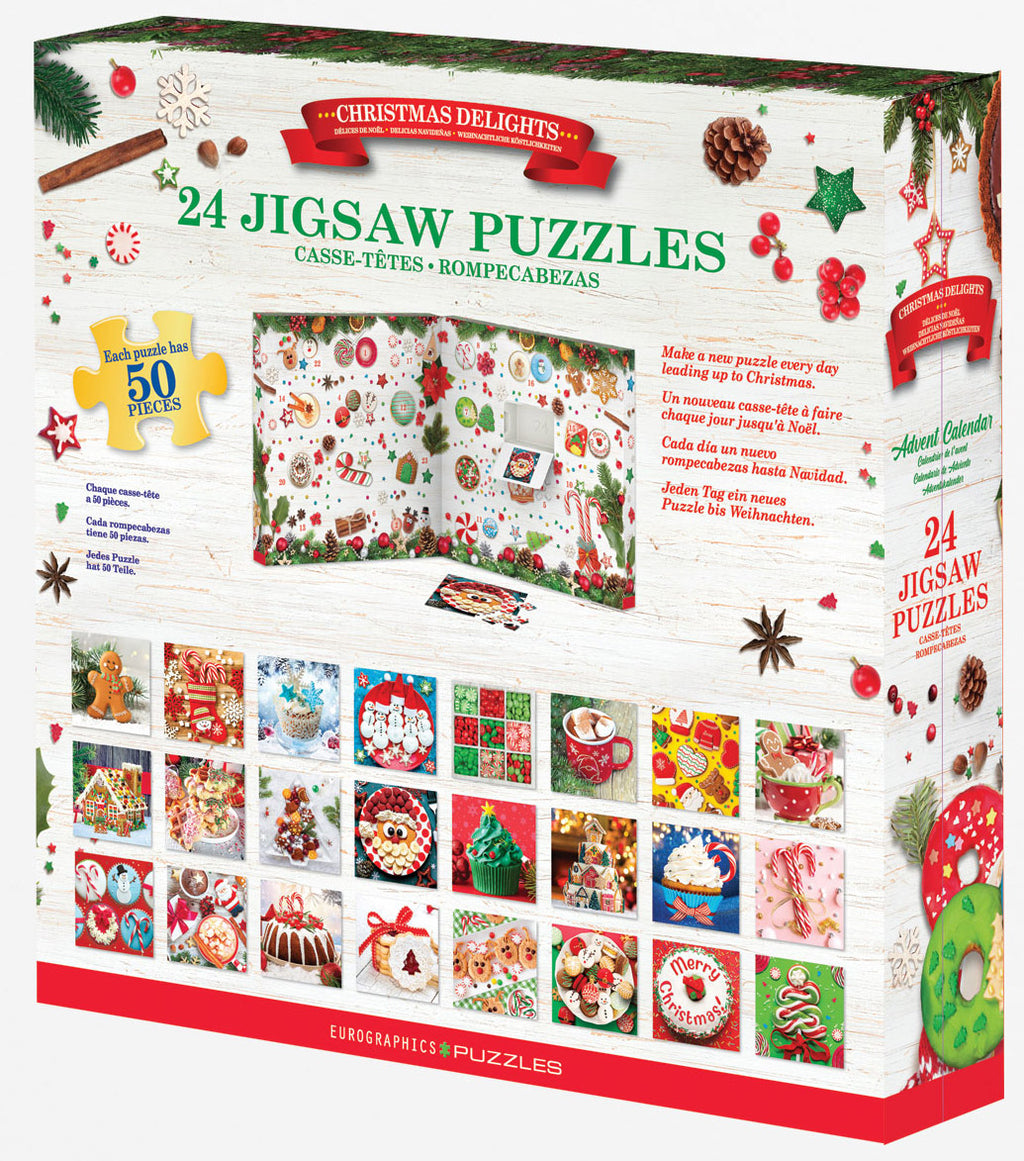 Advent Calendar: Christmas Delights – Piece Jigsaw Puzzle (Eurographics)