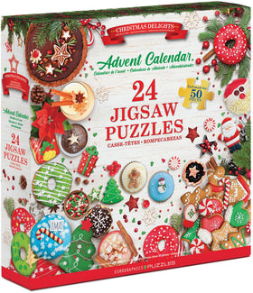 Advent Calendar: Christmas Delights – Piece Jigsaw Puzzle (Eurographics)