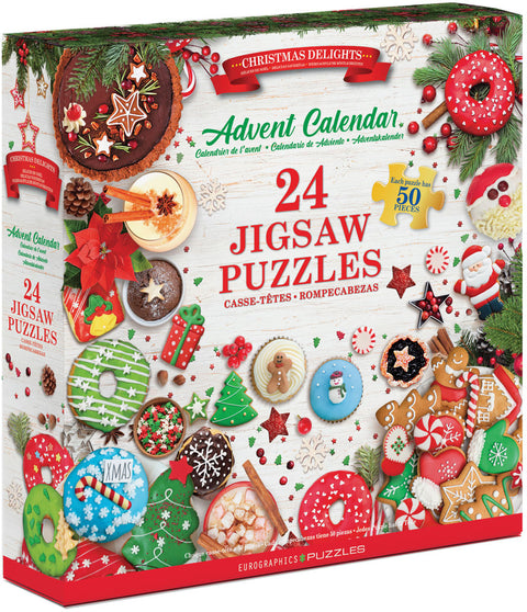 Advent Calendar: Christmas Delights – Piece Jigsaw Puzzle (Eurographics)