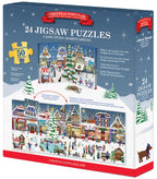 Advent Calendar: Christmas Town Fair – Jigsaw Puzzle (Eurographics)