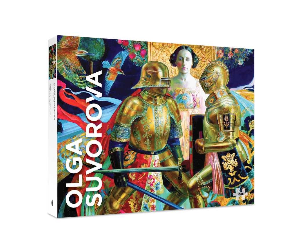 The Duel by Olga Suvorova – 1000 Piece Jigsaw Puzzle (Pomegranate)