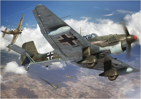 Artwork: Junkers JU87R-2 Stuka – 1000 Piece Jigsaw Puzzle (Kidicraft)