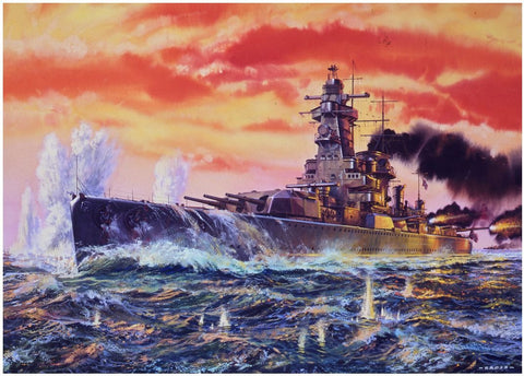 Artwork: Admiral Graf Spree – 1000 Piece Jigsaw Puzzle (Kidicraft)