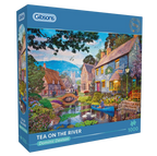 Tea on the River by Dominic Davison – 1000 Piece Jigsaw Puzzle (Gibsons