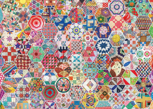 Schmidt - American Patchwork Quilt - 1000 Piece Jigsaw Puzzle