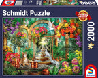 Animals in the Atrium – 2000 Piece Jigsaw Puzzle (Schmidt)