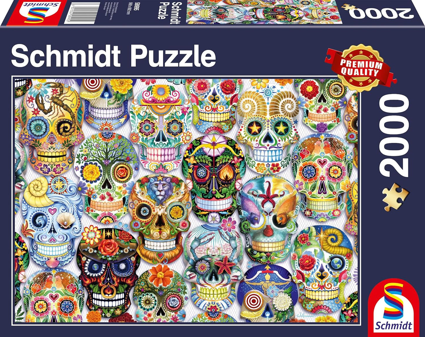 Schmidt - La Catrina - 2000 Piece Jigsaw Puzzle