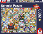 La Catrina – 2000 Piece Jigsaw Puzzle (Schmidt) - Completed Puzzle